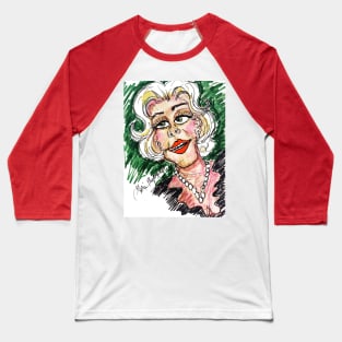 Zsa Zsa Gabor Baseball T-Shirt